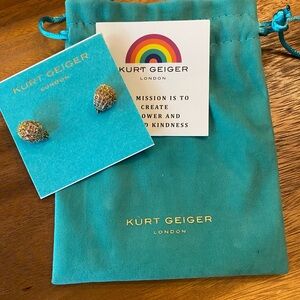 KURT GEIGER SMALL EAGLE EARRING